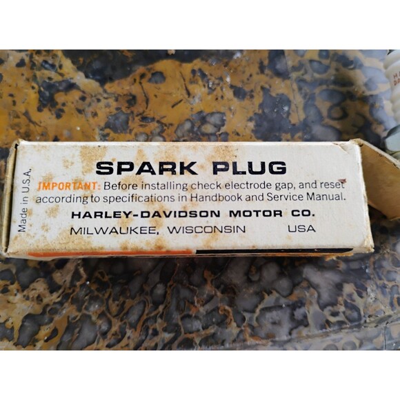NOS Vintage OEM Harley Davidson Scrambler #5 Spark Plug 82807-58 Original Part - Picture 4 of 11